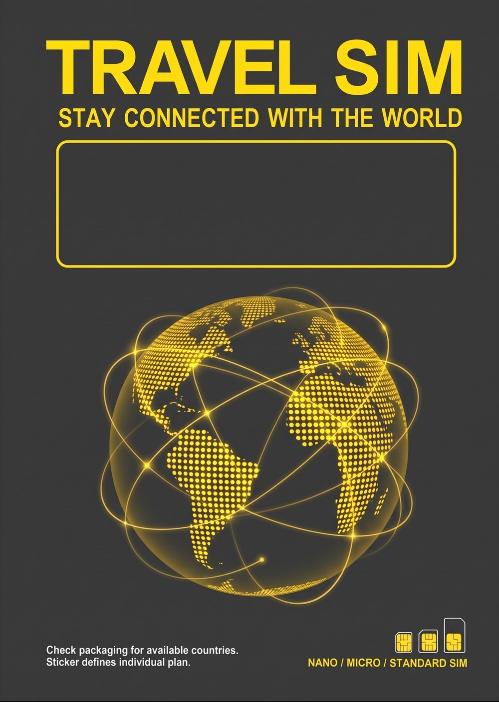 TRAVEL SIM — stay connected with the world